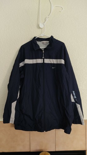 Vintage 80s 90s nike windbreaker grey 