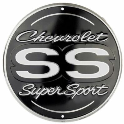 USA XXL US Schild Chevrolet Super Sport SS Durchmesser ca. 60 cm Chevy 
