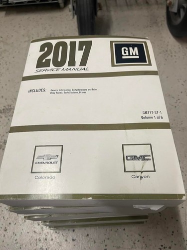 2017 GM Chevy Colorado GMC CANYON Service Shop Workshop Repair Manual Set OEM - Picture 2 of 6