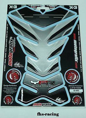 X3-UY2, MOTOGRAFIX - Tankpad , Tankprotektor , Yamaha , Ultra Tribal , 3 D Gel 