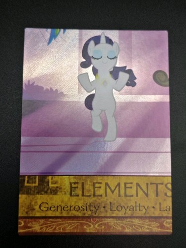 My Little Pony TCG Serie 1 "ELEMENTS OF HARMONY" Komplett Puzzle A 6 Set FOLIE - Bild 12 von 13