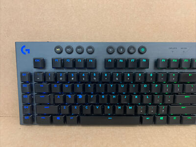 Logitech G915 Y-R0069 Black Wireless Clicky RGB Mechanical Gaming 