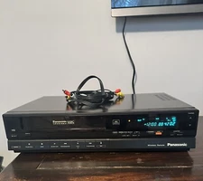 Panasonic Omnivision VCR PV-1363 VHS No Remote Tested Black
