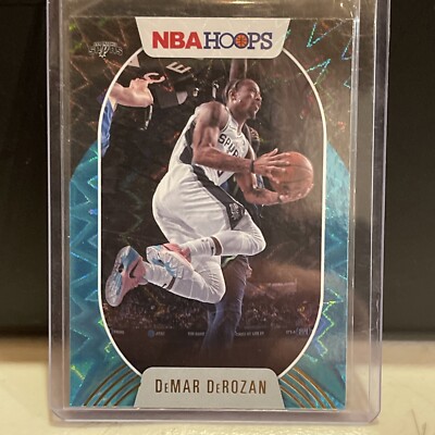 2020-21 Panini NBA Hoops - Teal Explosion #122 DeMar DeRozan