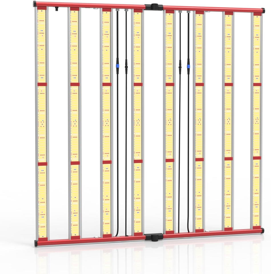 800W LED Grow Lights, Full Spectrum Grow Light with UV IR, Daisy Chain