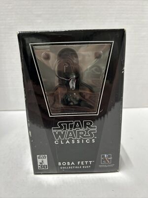 Boba Fett Classics Bust Statue New Star Wars Gentle Giant Wave 1 Amricons J1
