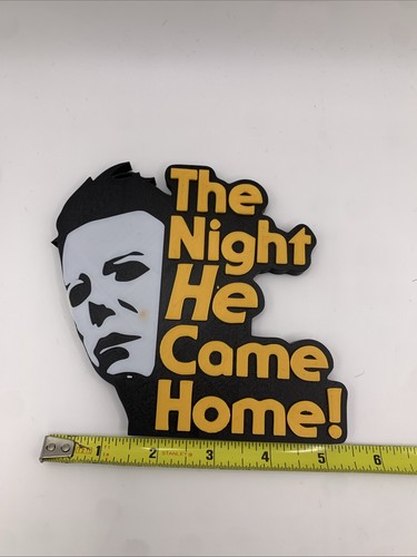 Insegna Halloween Michael Myers - Foto 3 di 3