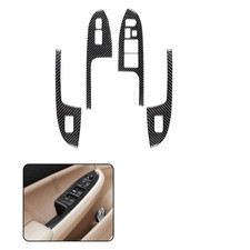 Carbon Fiber Inner Door Window Switch Panel Trim Cover For Honda Accord 2003-07 Carbon Fiber Inner Door Window Switch Panel Trim Cover For Honda Accord 2003-07