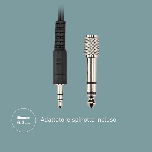 Panasonic RP-HT090 Cuffie Stereo con Filo, Leggere per Ottimo Comfort, Cavo da 5 - Foto 4 di 5