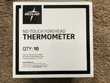 No-Touch Forehead Digital Thermometer Box of 10
