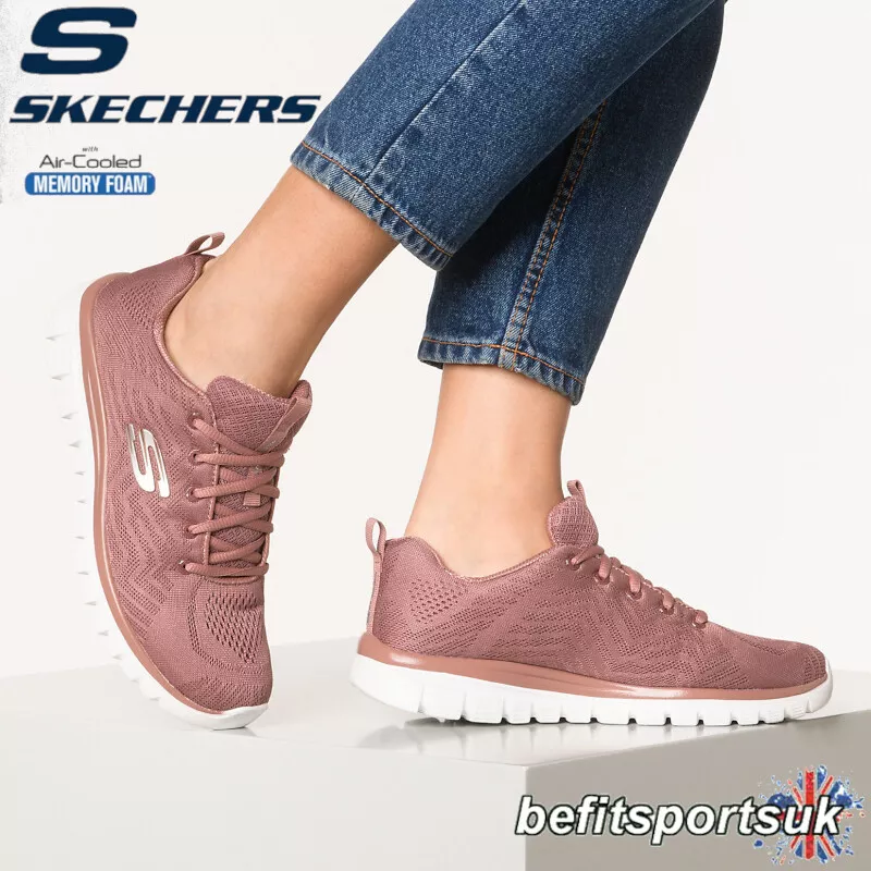 Pink ladies hotsell skechers