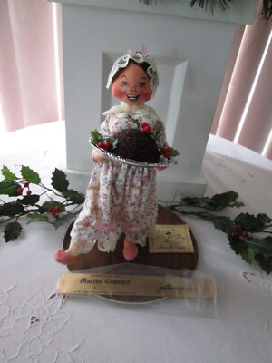 Annalee Christmas 10'' Dickens Matha Cratchet, New Pristine Condition, 1991 NMWT