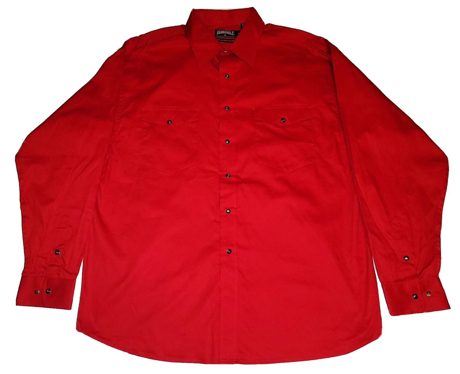 Panhandle Slim Regular Size XL Casual Button-Down Shirts for Men
