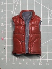 1/12 Scale Red Vest Jacket Model soft Rubber for 6'' 7'' Action Figure Neca