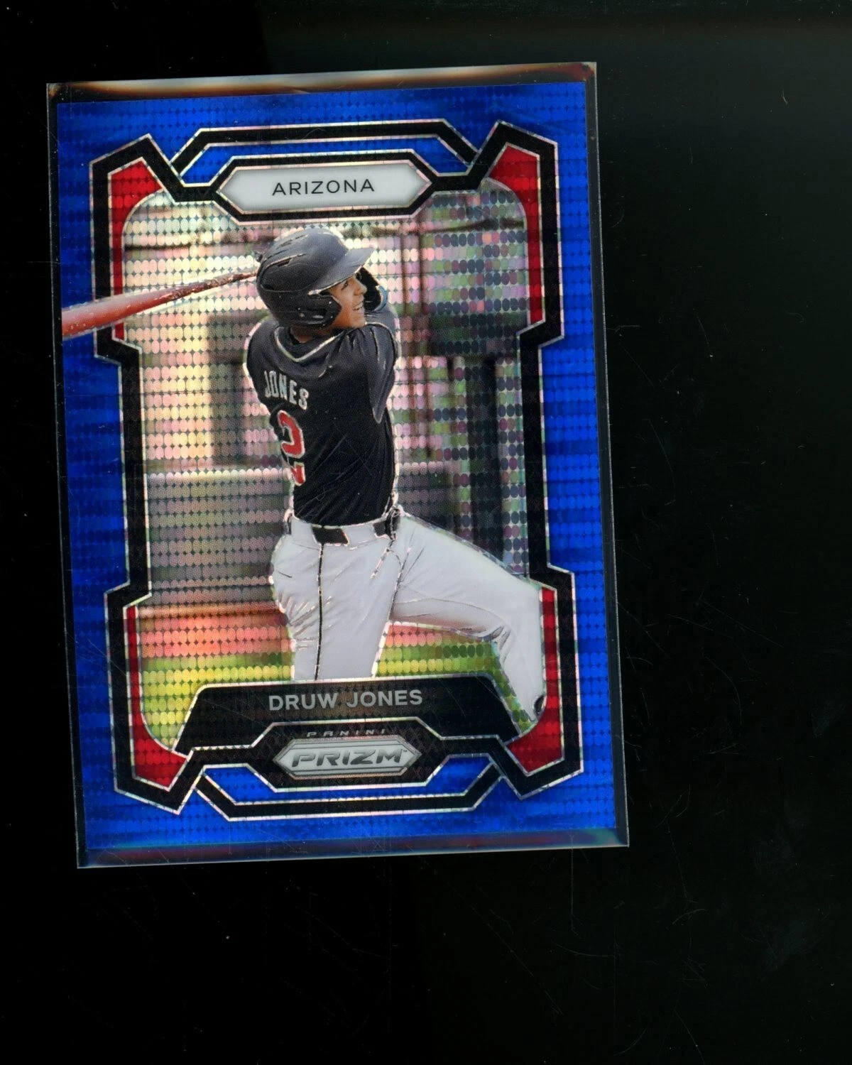 2024 Panini Prizm Blue Pulsar Prizm #104 Druw Jones #d 40/75