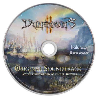 Dungeons II (2) Videospiel Soundtrack CD (Stand-Alone Disc, wie ausgestellt) NEU! SELTEN