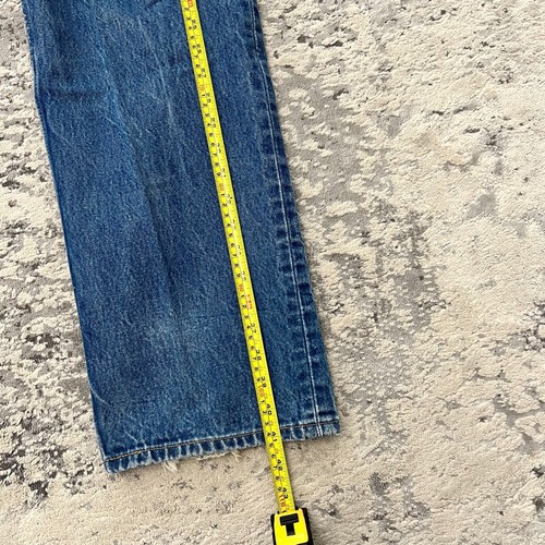 Jeans de mezclilla vintage Levis 501xx con botones talla 38 x 32 azul - Imagen 4 de 10