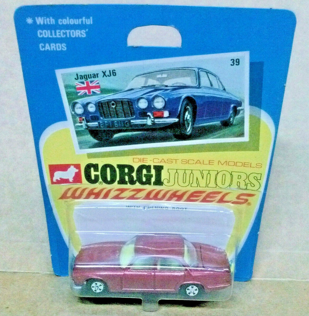 激レア・当時品 CORGI JUNIORS ダイキャスト製ミニカー 10点セット 1 VINTAGE ('70s) CORGI JUNIORS WHIZZWHEELS - NO.39 