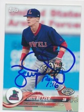 Brett Netzer Lowell Spinners Autographed 2018 Topps Pro Debut Card #112