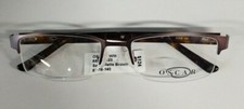 Oscar De La Renta Optical Men's OSM837 201 Semi Matte Brown Frames, 53-18-140