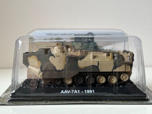 AAV-7A1 - 1991 Landing Vehicle USA Military Model Car Tank Diecast 1:72 Scale - Picture 16 of 17