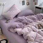 Nordic Bedding Set Flat Sheet Duvet Cover Pillowcase Bed Linens Home Textiles
