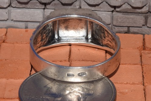 SALE BIG Men Ring Sterling SILVER 925 Vintage Ukraine old jewelry 12size fashion - Picture 8 of 19