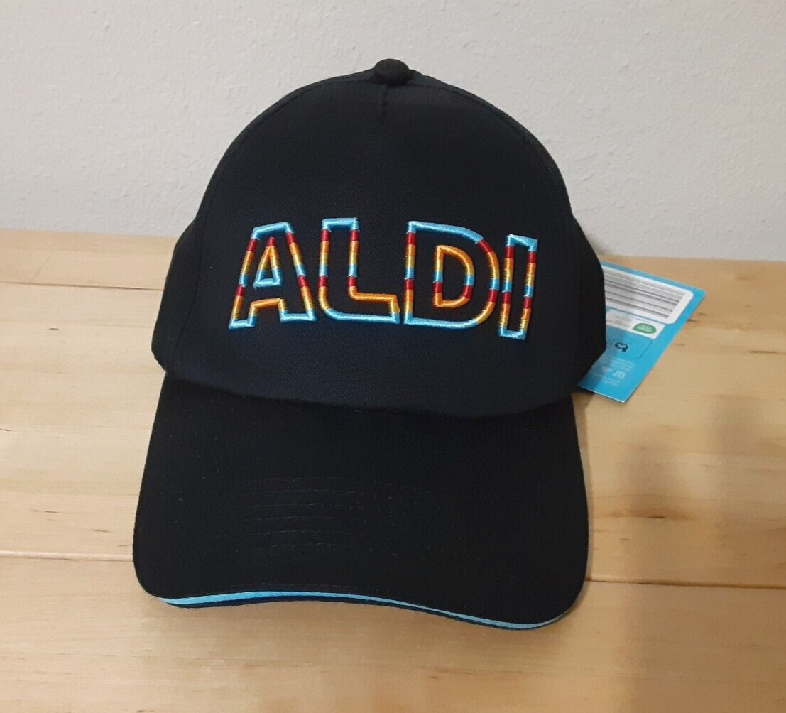 2024 Aldi Gear Black Baseball Hat Cap - Brand New with Tags | eBay