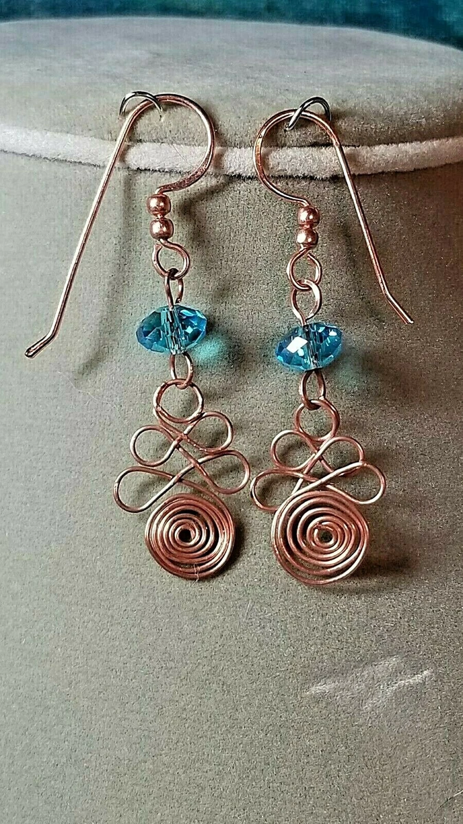Spiral 2024 wire earrings