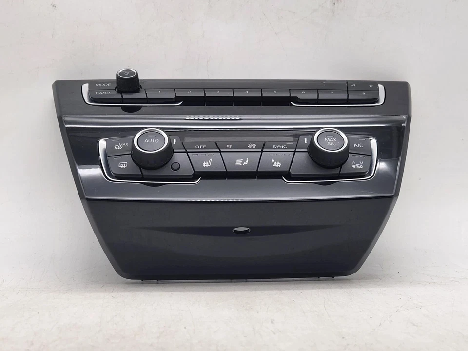 BMW X1 X2 2016-2023 calefacción climatización audio radio control unidad OEM Foto 2 de 4