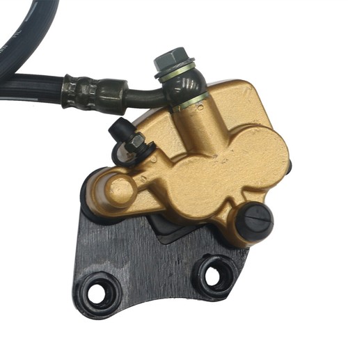 Front Disc Brake Caliper Cylinder Pad Mini Dirt Pit Bike Razor Trail Apollo 125 - Picture 8 of 12