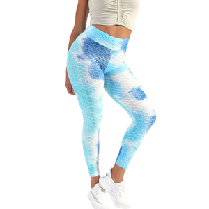 legging bleu clair