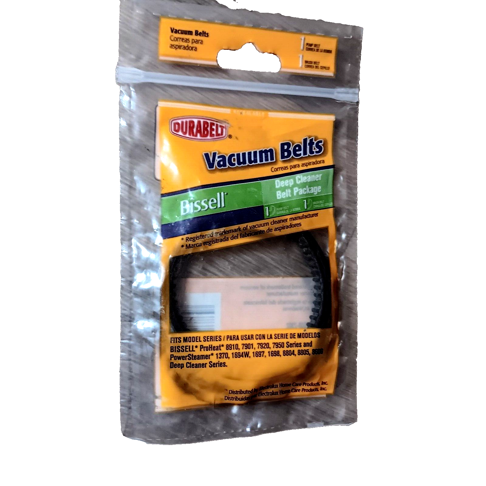 Bissell Durabelt Vacuum Belts for ProHeat Power Steamer Deep Cleaner Brush Pump