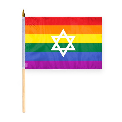 Israel Pride Flag-Single Sided Printed-Brass Grommets- Fade Proof Colors - Picture 12 of 15