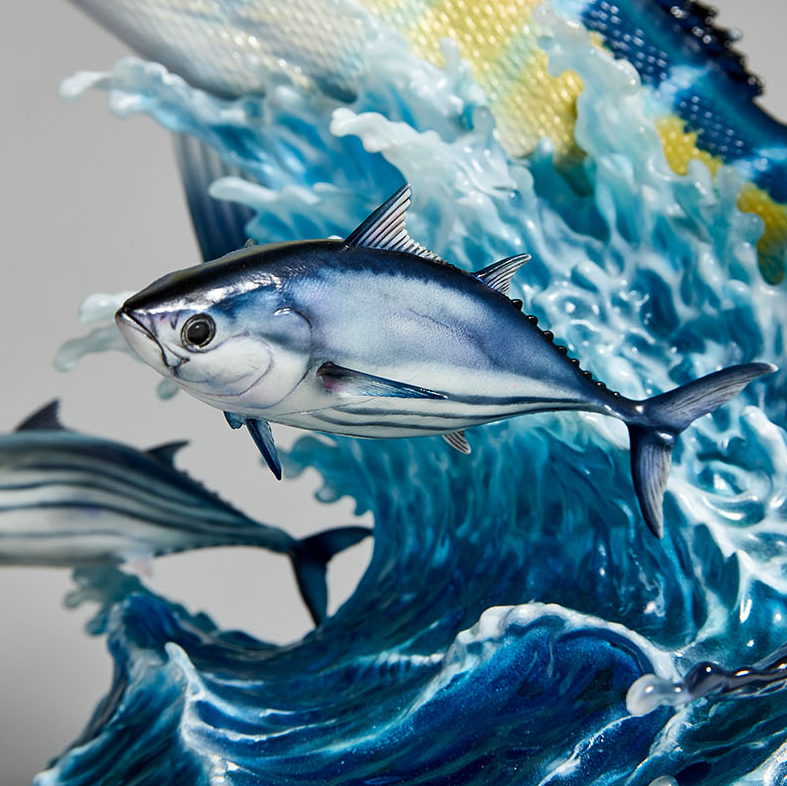Kaiyodo NATURE TALES Blue Marlin Statue Model In Stock NEW | eBay
