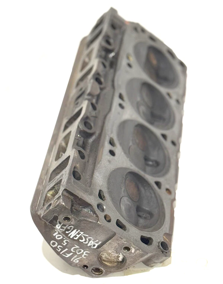 1991 Ford F150 302 5.0L PASSENGER CYLINDER HEAD - E7TE OEM - USED - Image 2 of 4