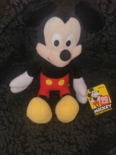 NEW Disney Mickey Mouse 90 Years Kohls Cares 14" Plush Stuffed Animal Toy