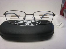 VAN HEUSEN EYEGLASS FRAMES Style H136  BROWN  53-19-140-35V  With Generic Case