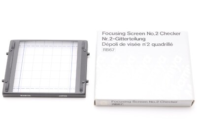 その他 Mamiya RB Focusing Screen No.4 Mamiya Type A4 Checker Focusing Screen For Mamiya RB67 Pro SD