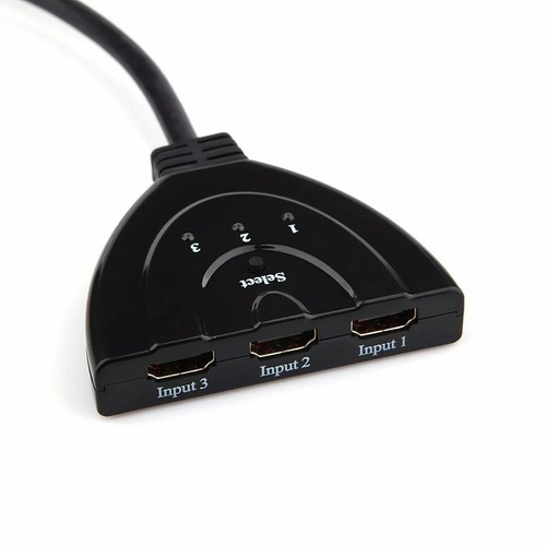3 Port HDMI Splitter Cable 1080P Switch Switcher HUB Adapter for HDTV PS4 Xbox - Picture 8 of 22