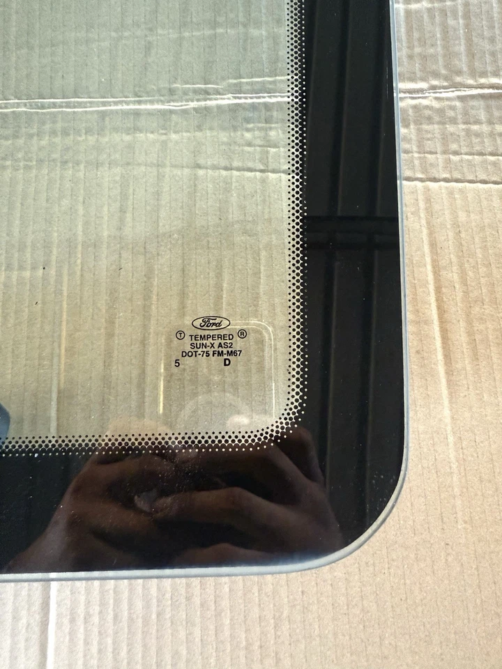 Ford Econoline 92-14 Van ventana lateral emergente E150 E250 E-350 puerta ventilación vidrio Foto 2 de 4