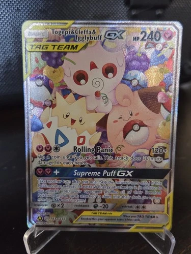 G2U Pokemon Togepi Cleffa Igglybuff GX 143a236 Alternate Art Promo C