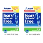 2 Units Alcon Tear Naturale Free 32 Vials Lubricant Eye Drops