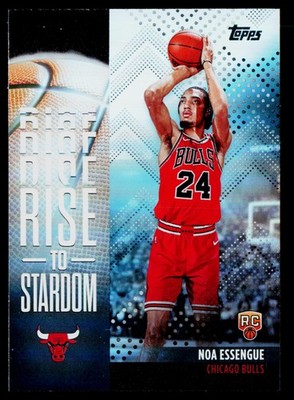 2025-26 Topps #RTS-12 Noa Essengue Rise to Stardom Rainbow Foilboard I11