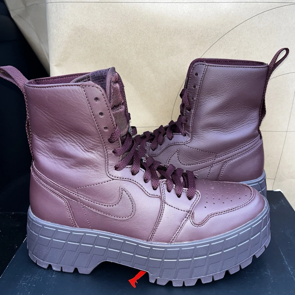Jordan 1 Brooklyn High Burgundy Crush W for sale | eBay