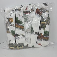 Pottery Barn Lampoon Bathrobe Medium New