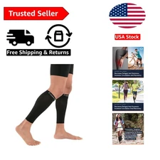 Calf Sleeves for Enhanced Performance - Copper-Infused Support for Active Living