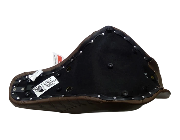 Sillín Harley Davidson Fat Boy 2018-2023 asiento elevador marrón 818-27-176br nuevo Foto 2 de 3