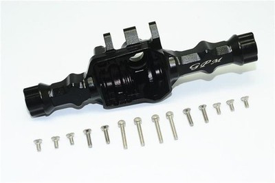 GPM TRAXXAS TRX-4 & 6 Aluminium Antriebsachsengehäuse hinten schwarz / GPMTRX401