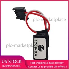 Nueva batería 1769-BA 3V 1000 mAh con enchufe para Allen Bradley SLC PLC SLC500 CNC